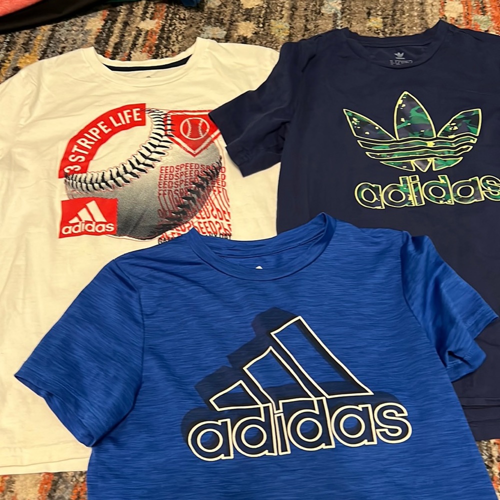 3 Adidas T shirts for $20